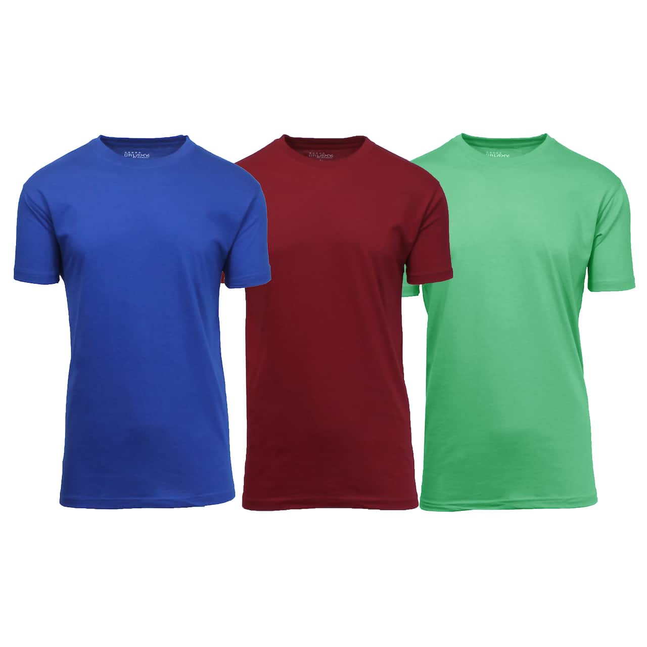 Galaxy By Harvic Crew Neck Men's T-Shirt 3 Pack